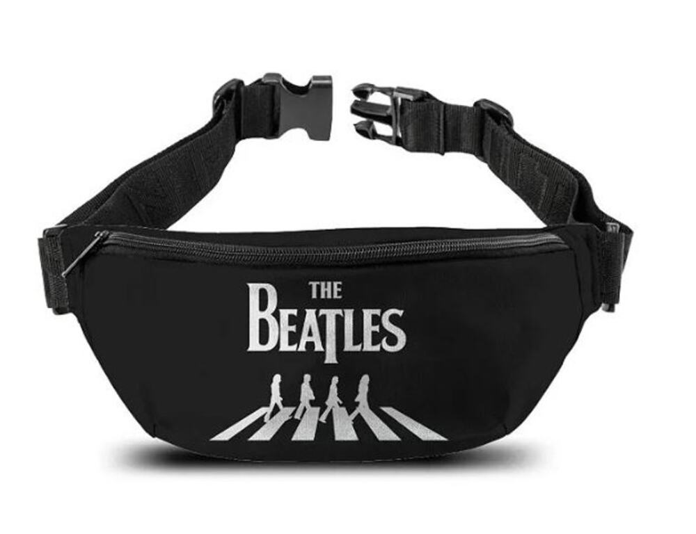 New Rocksax The Beatles Bum Bag Abbey Road Black White One Size
